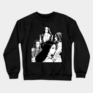 Illumi , hunterxhunter, hunter x hunter, killua, feitan, hisoka, kurapika, leorio, pitou, sparkle, gon Crewneck Sweatshirt